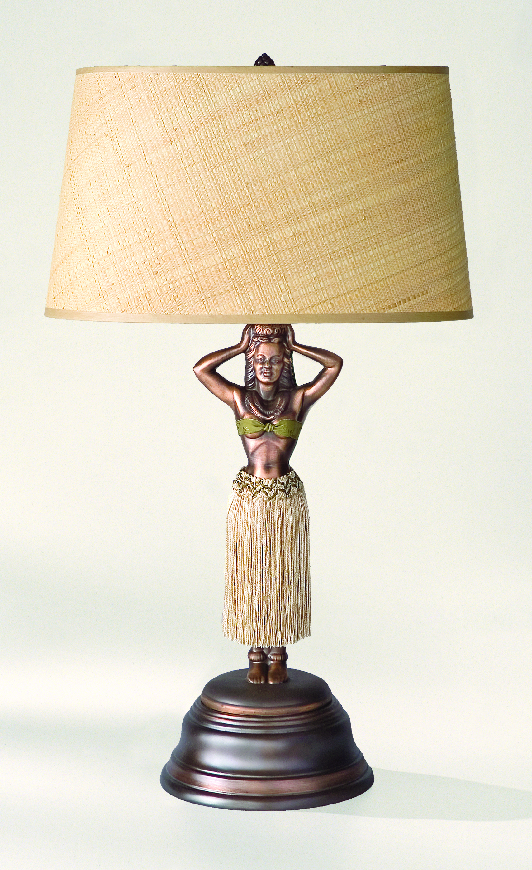 hula girl lamp